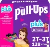 Huggies Pull-Ups Training Pants for Girls (5T-6T) featuring fun Disney princess designs, ensuring comfort and leak protection during potty training