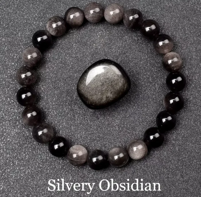 A stylish bloodstone bead bracelet designed to boost energy, promote calmness, attract good luck, and enhance emotional balance, suitable for both men and women.