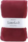 Berkshire Life LuxeLoft Queen Blanket in Forest Green, featuring velvety softness, breathable fabric, and a stylish matte finish for modern bedding.